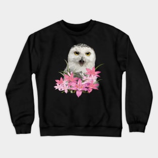 Snowy owl Crewneck Sweatshirt